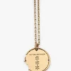 Gemini zodiac necklace
