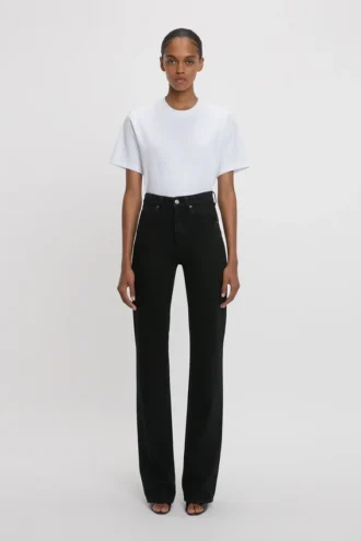 Julia stretch jean in washed black