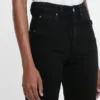 Julia stretch jean in washed black
