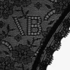 Lace knickers in black
