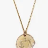 Libra zodiac necklace