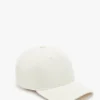 Logo cap in antique white
