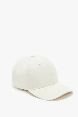 Logo cap in antique white
