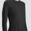 Long sleeve t-shirt in black
