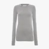 Long sleeve t-shirt in grey marl