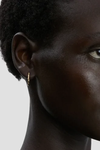 Medium hoop earrings