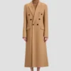 Overcoat in camel