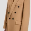 Overcoat in camel