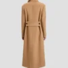 Overcoat in camel