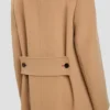 Overcoat in camel