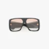 Oversized soft square acetate frame in blue