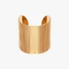 Perfume cuff in gold