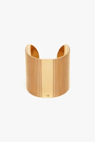 Perfume cuff in gold
