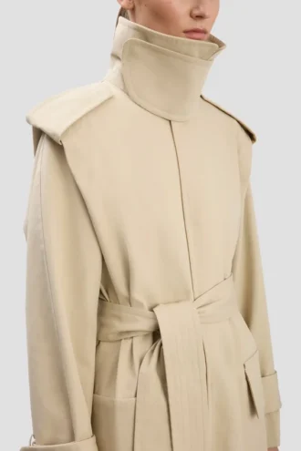 Philippa trench coat in beige