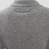 Polo top in grey marl