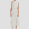 Posy midi dress in magnesium