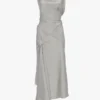 Posy midi dress in magnesium