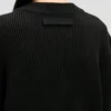 Relaxed fit jumper in black