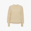 Relaxed fit jumper in ivory