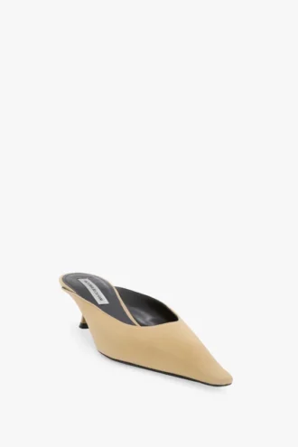 Sloane mule 45 in sand cotton