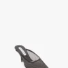 Sloane stiletto mule 75 in black mesh