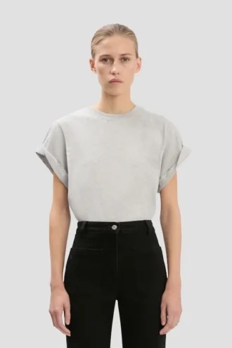 Tilly t-shirt in grey marl
