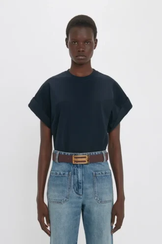 Tilly t-shirt in navy