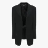 Tux jacket in black