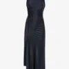 Twist dress in navy