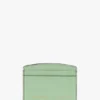 Victoria card holder in jade grained leather