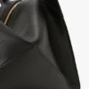 Victoria plia bag in black leather