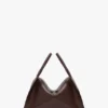 Victoria plia bag in burgundy leather
