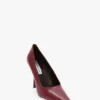 Victoria stiletto pump 100 in burgundy leather