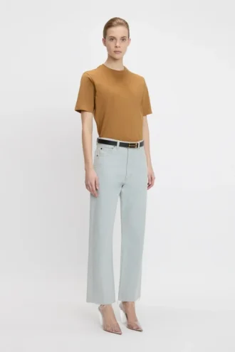 Victoria tee in wheat