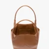 Victoria tote bag in tan leather