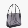 Victoria tote bag large in navy mesh