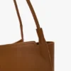 Victoria tote bag large in tan leather