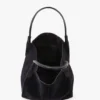 Victoria tote large in navy suede